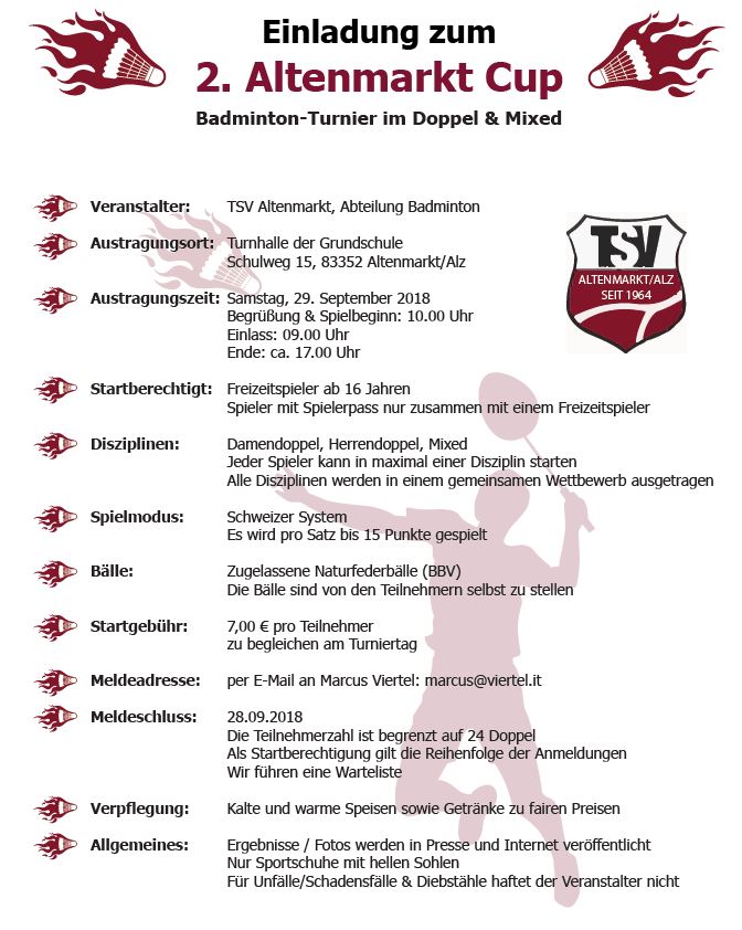 2. Altenmarkt Cup