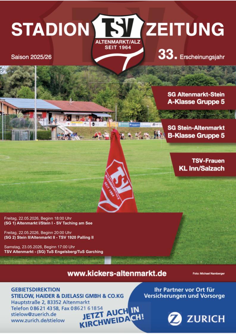 Stadionzeitung 2025 2026 Ausgabe 8